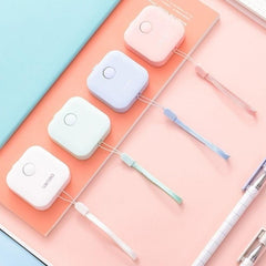 Nordic Style Macaron Portable Square Tape Measure Hanging Rope Type