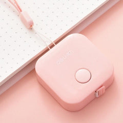 Nordic Style Macaron Portable Square Tape Measure Hanging Rope Type