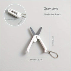 Mini Portable Safety Scissors for Crafting Sewing & Scrapbooking
