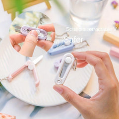 Mini Portable Safety Scissors for Crafting Sewing & Scrapbooking