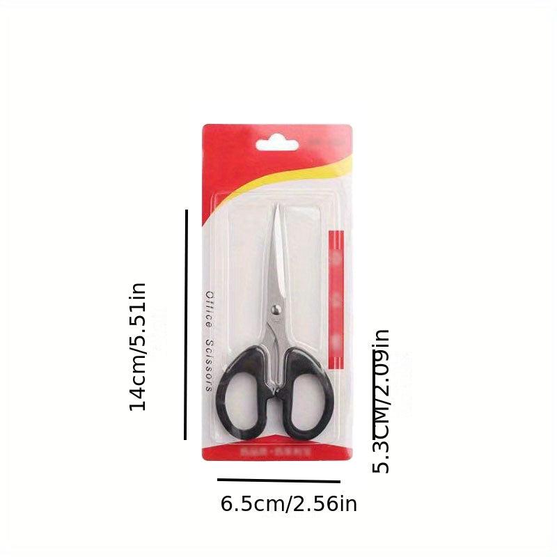 Plastic Handle Office Scissors Household Student Scissors Stationery Scissors