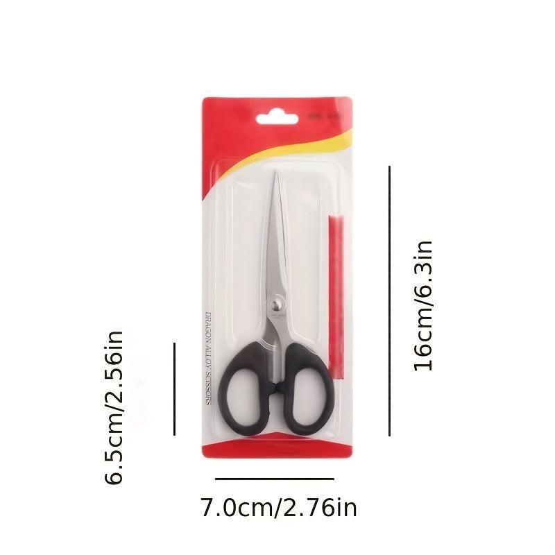 Plastic Handle Office Scissors Household Student Scissors Stationery Scissors