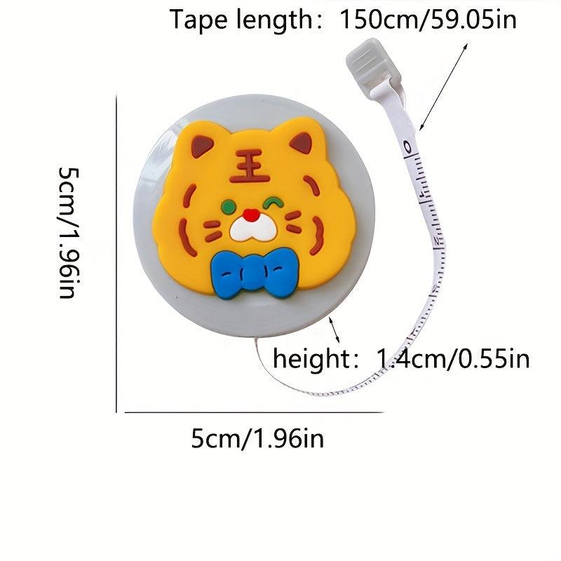 1pc Mini 1.5m Portable Tape Measure for Home School Tailoring Craft Weight Loss