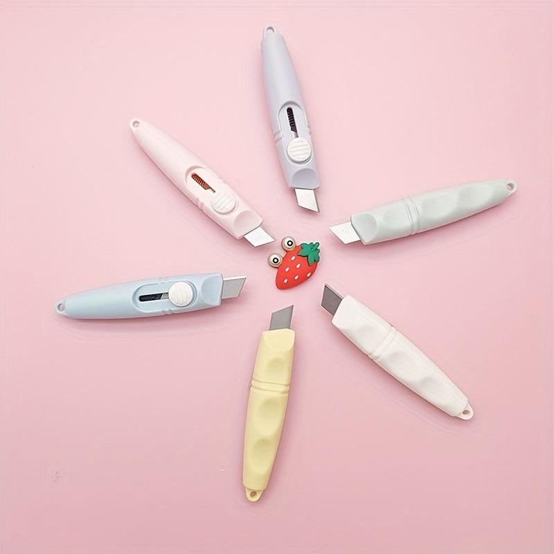 Mini Student Art Elastic Self-locking Paper Cutter Portable Opening