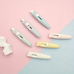 Mini Student Art Elastic Self-locking Paper Cutter Portable Opening
