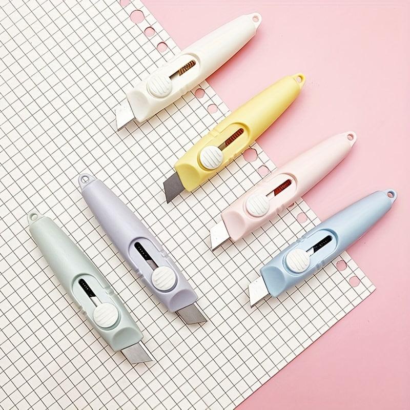 Mini Student Art Elastic Self-locking Paper Cutter Portable Opening