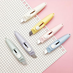 Mini Student Art Elastic Self-locking Paper Cutter Portable Opening