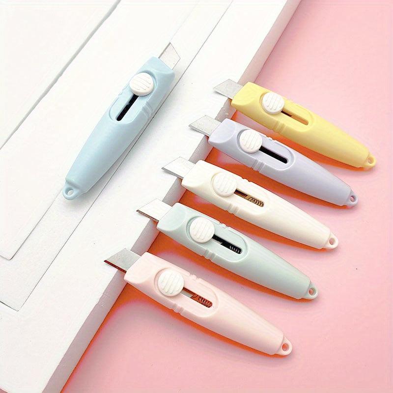 Mini Student Art Elastic Self-locking Paper Cutter Portable Opening