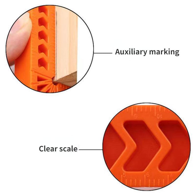 4 inch Plastic Square Right Angle Locator Woodworking Tool