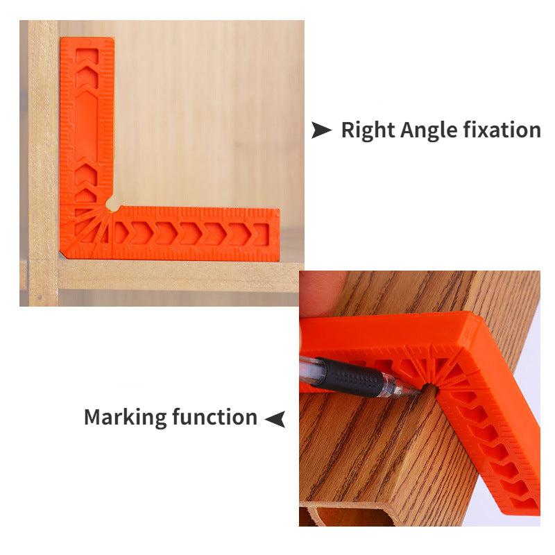 4 inch Plastic Square Right Angle Locator Woodworking Tool