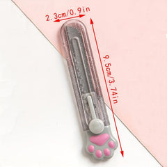 Creative Cat Paw Utility Hand cut Pocket Express Box Opening