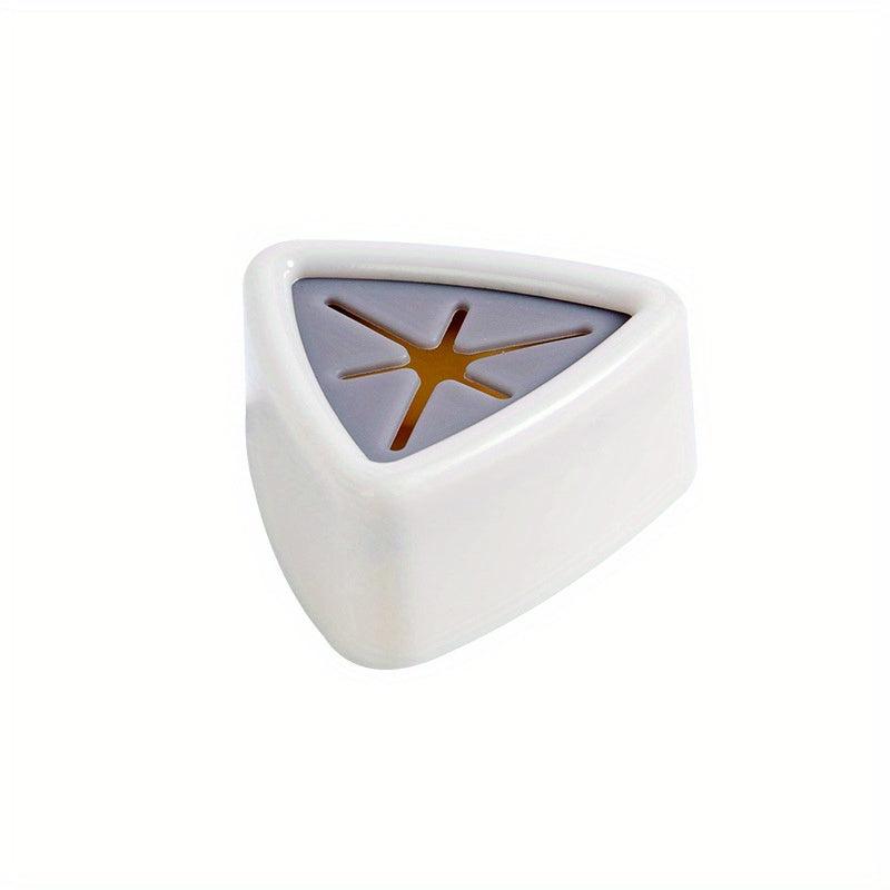 Triangle Push Towel Hooks Adhesive Wall Towel Holder