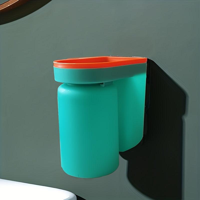 Wall Mounted Toothbrush Holder for Bathroom Storage