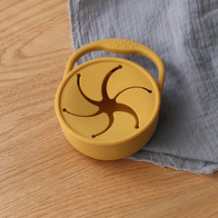 Silicone Snack Cup for Kids Portable Snack Catcher