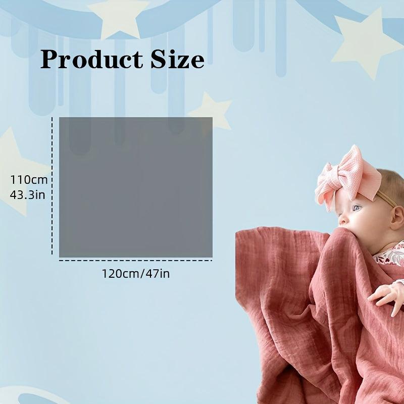 Bamboo Cotton Swaddle Blanket for Baby Comfort