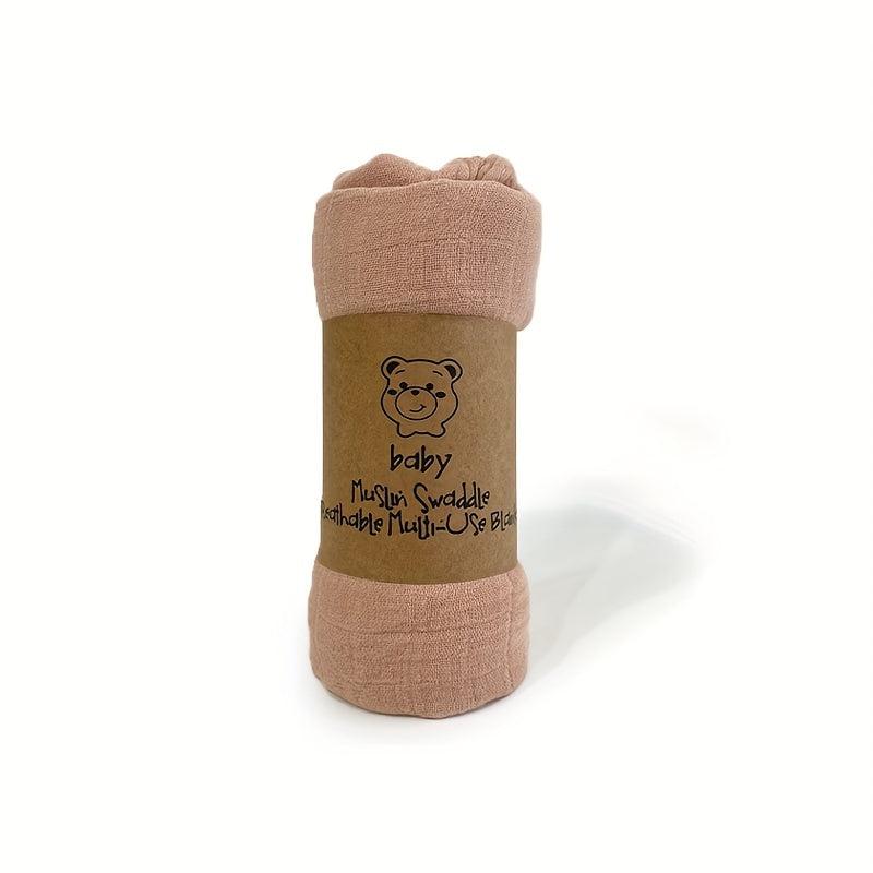Bamboo Cotton Swaddle Blanket for Baby Comfort