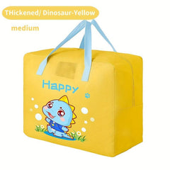Cartoon Pattern Storage Bag for Kids, Thickened Wear-Resistant, Portable & Folda