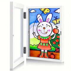 A4 Children's Art Hanging Picture Frame Front Opening