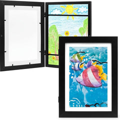 A4 Children's Art Hanging Picture Frame Front Opening