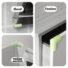 4pcs Luminous Anti Collision Corner Protectors Soft Glow Coffee Tables Furniture