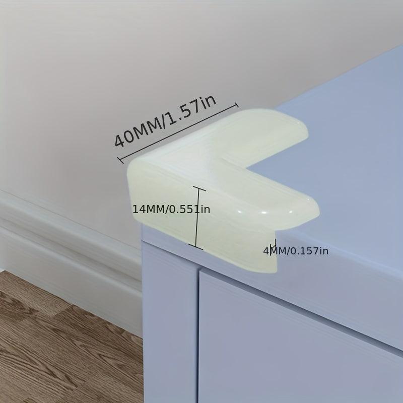 4pcs Luminous Anti Collision Corner Protectors Soft Glow Coffee Tables Furniture