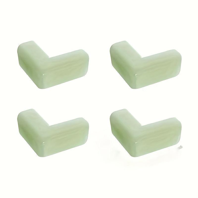 4pcs Luminous Anti Collision Corner Protectors Soft Glow Coffee Tables Furniture