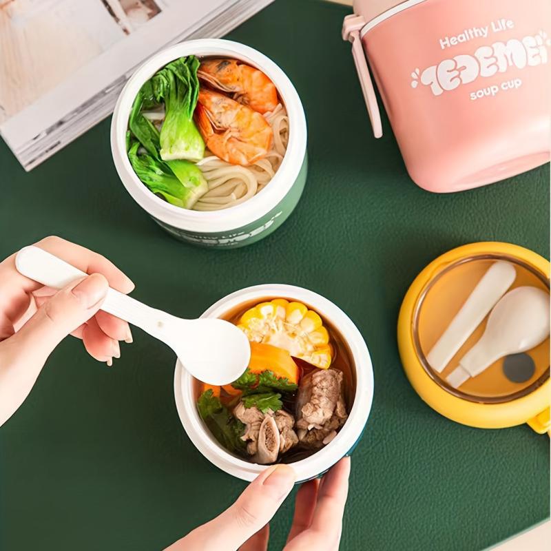 Insulated Soup Cup Large Capacity Vacuum Stainless Steel Lunch Box