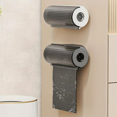 Trash Bag Storage Box Wall Mount Kitchen Bathroom Garbage Bag Holder
