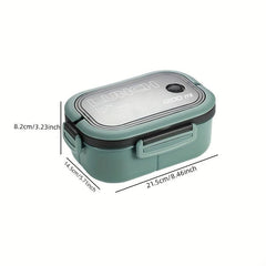 Large Leakproof Bento Box for Teens & Workers, Double Layer