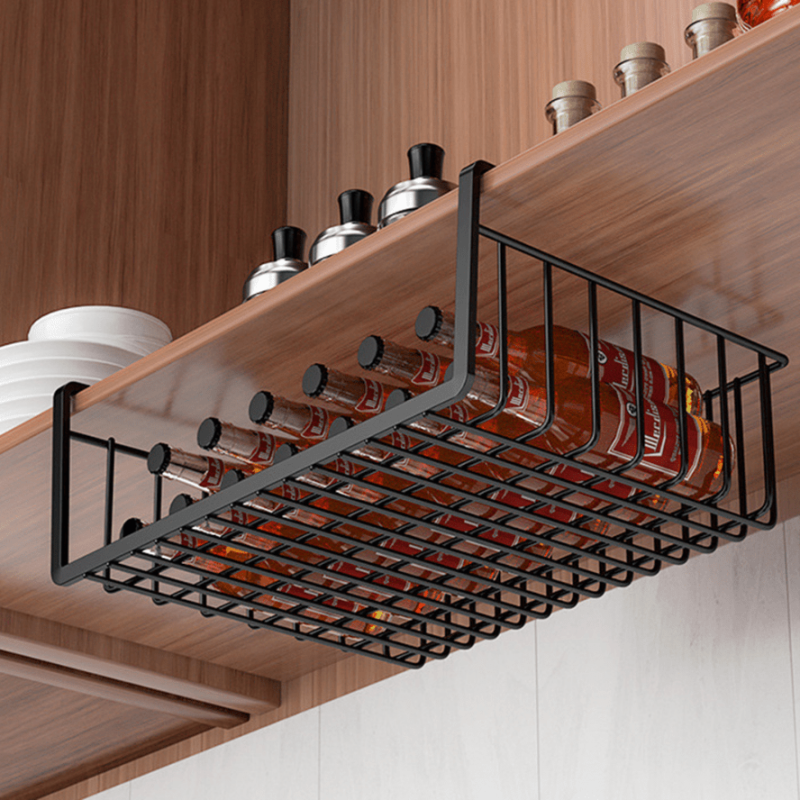 Storage Basket Under Shelf Office Hanging Storage Rack