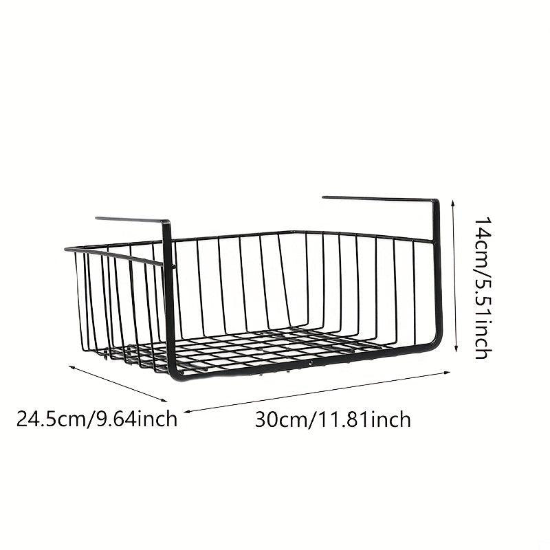 Storage Basket Under Shelf Office Hanging Storage Rack