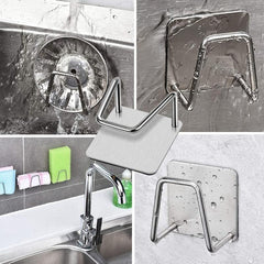 Kitchen Sink Sponges Holder Self Adhesive Drying Rack