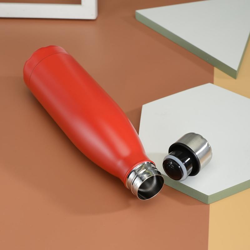 16oz Insulated Stainless Steel Water Bottle Vacuum Sealed Leak Proof