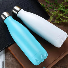 16oz Insulated Stainless Steel Water Bottle Vacuum Sealed Leak Proof