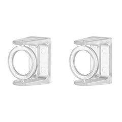 Adjustable Self Adhesive Curtain Rod Holder Clamp Hooks