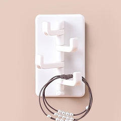 1pc Sticky Hook Household Strong Punch Hook Creative Multifunctional Hook Rack