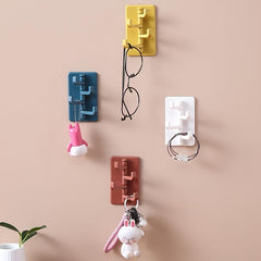 1pc Sticky Hook Household Strong Punch Hook Creative Multifunctional Hook Rack