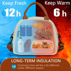 Insulated Lunch Bag Waterproof Cooler Bag for Work School