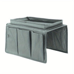 Sofa Armrest Organizer With Cup Holder Tray Arm TV Remote Holder
