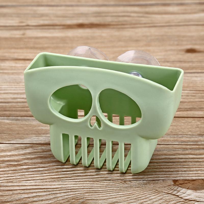 Double Decker Sink Shelf Drain Rack with Suction Cup Kitchen Organizer