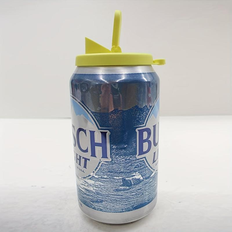 3pcs Plastic Can Lids Reusable Pop Can Tops for Standard Size Cans Soda