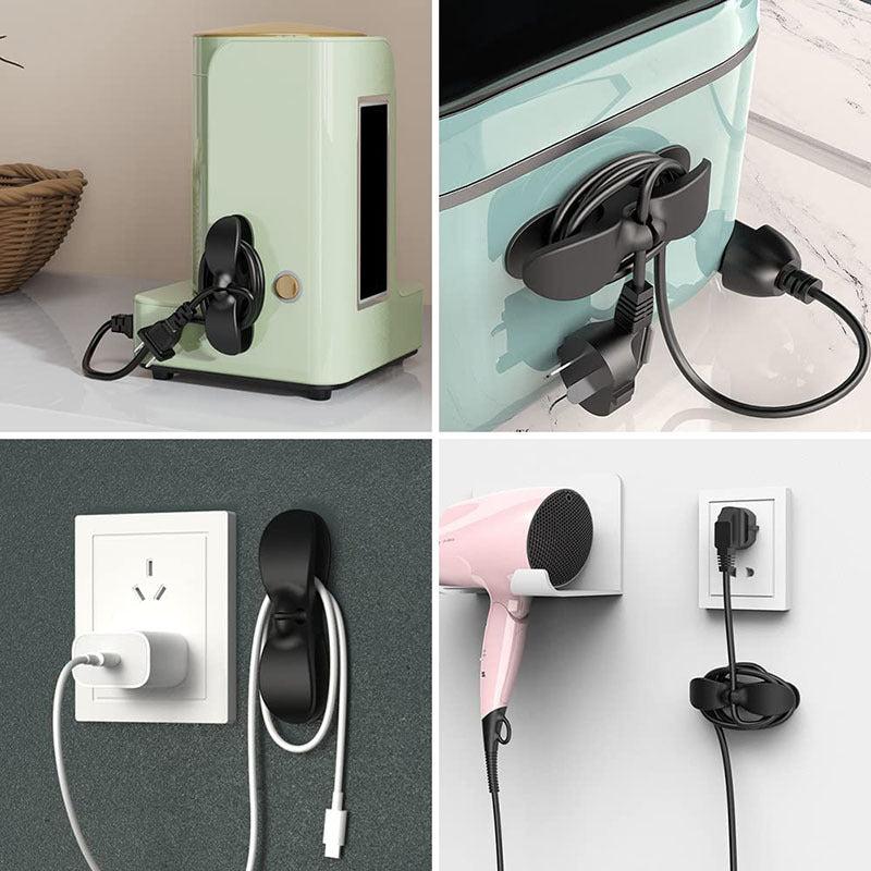 4Pcs Cord Winder Organizers for Kitchen Wire Wrapping Clip Holder