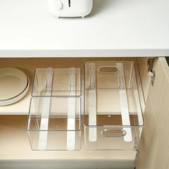 Telescopic Storage Rack with Pullout Basket - Easy Kitchen Organization