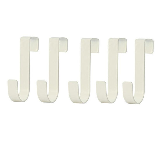 S Shaped Metal Hook Cabinet Door Hanging Rack Utensils Storage Organizer