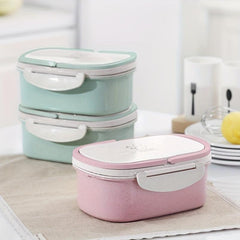 Adult Bento Box Double Layer Leakproof Lunch Container Microwave Safe