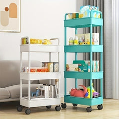 Small Stroller Storage Shelf Floor Layer Multifunctional Storage Rack