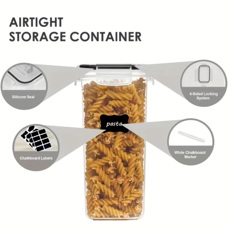 Food Storage Container With Lid Candy Jars Biscuit Tea Can Pet Snack Can