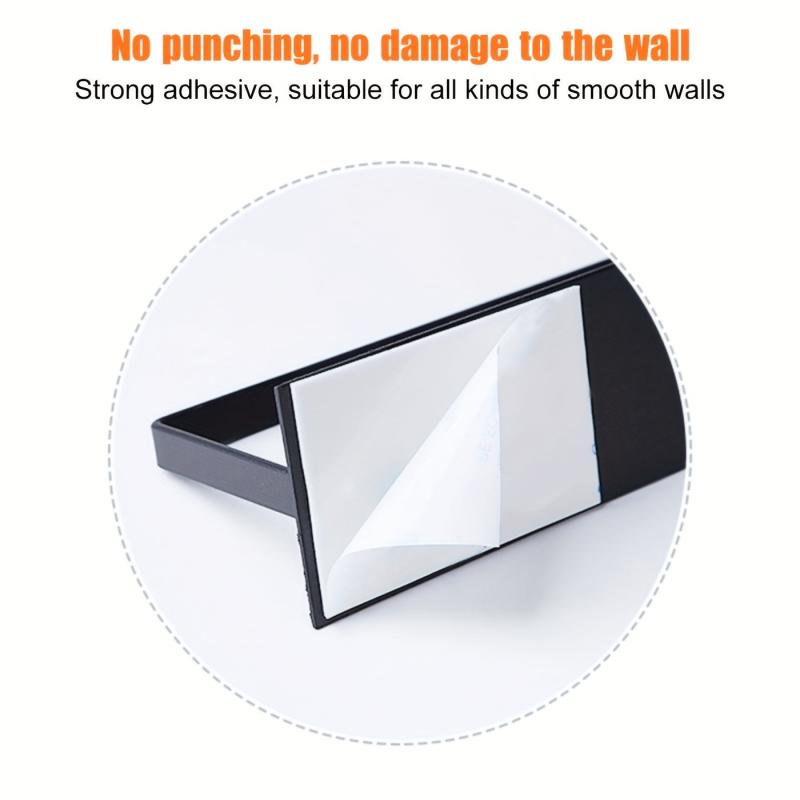 Kitchen Tissue Holder Wall mounted Paper Towel Storage Rack