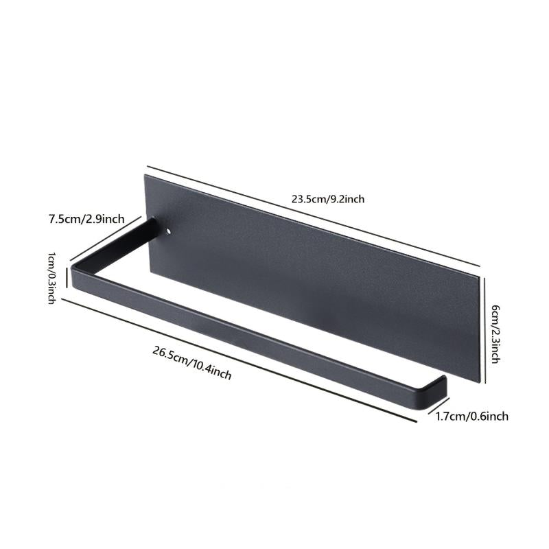 Kitchen Tissue Holder Wall mounted Paper Towel Storage Rack