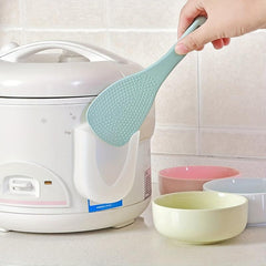 Suction Cup Rice Spoon Holder Kitchen Organizer